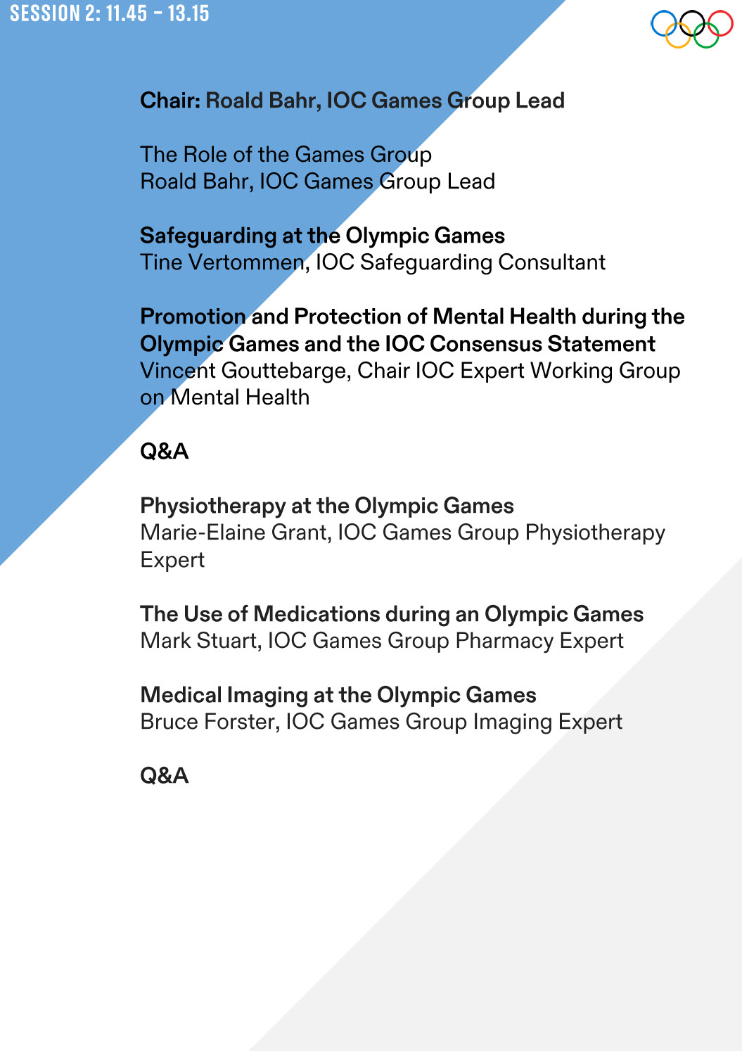 Olympic Games Paris 2024 Medical Planning